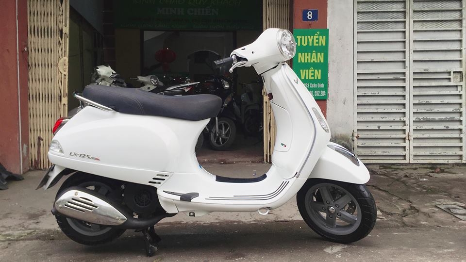 Bình ắc quy xe Vespa LX 125 150 chính hãng GS 12V7ah